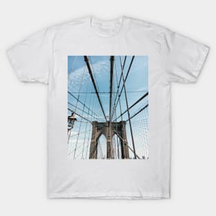 Brooklyn Bridge, New York City - Travel Photography T-Shirt